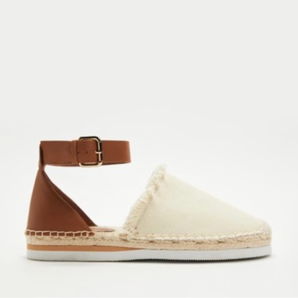 See by Chloe ♡ Leather Ankle Strap Glyn Espadrille - Picture 5 of 12
